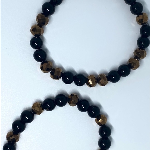 Black and bronze bracelet📍 - Picture 2 of 2